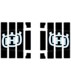 Radiator protection grill sticker kit
