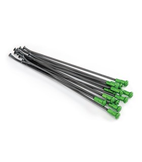 Kit de înlocuire spițe și niplu negru, verde