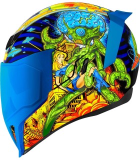 Cască Airflite Bugoid Blitz Multicoloră, Albastră