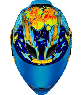Cască Airflite Bugoid Blitz Multicoloră, Albastră