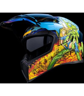 Cască Airflite Bugoid Blitz Multicoloră, Albastră
