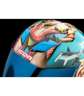 Cască Airflite Pleasuredome 4 Albastră