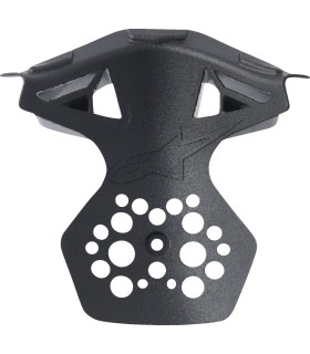 Cadru de ventilație pentru bărbie pentru cască Supertech M10, negru