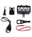 Lanterna led subacvatica camera sport - Compatibila Gopro, Sjcam, Xiaomi, Sony