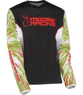 Tricou Agroid pentru tineri, negru, verde