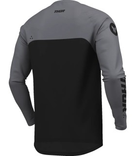 Tricou Ridemode Menace Negru, Gri