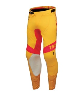 Pantaloni analogici Prime Roșii, Galbeni