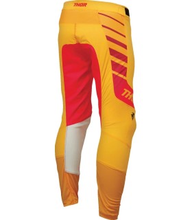 Pantaloni analogici Prime Roșii, Galbeni