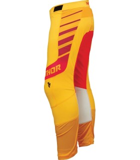 Pantaloni analogici Prime Roșii, Galbeni