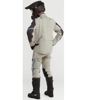 Pantaloni de călcat Terrain In-the-boot, alb-gălbui