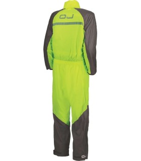 Costum de ploaie compact galben