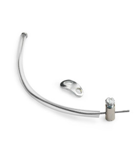 Rear brake safety wire