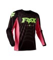 Tricou Enduro - Mx Fox 180 Venin Limited Edition [Negru / Roz]