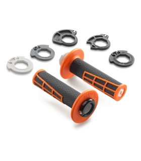 Lock-on grip set