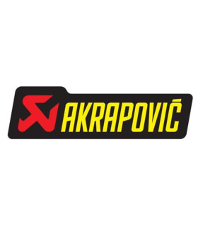 Akrapovic sticker