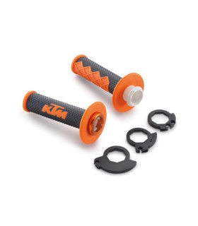 Lock-on grip set