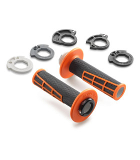 Lock-on grip set