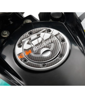 Fuel tank cap sticker