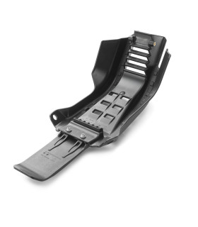 Skid plate with linkage protection