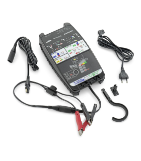 Battery charging and testing unit
