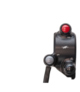 Racing push-button panel