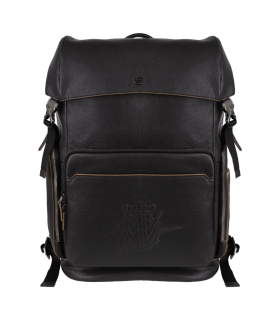 PIQUADRO LEATHER BACKPACK