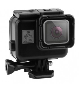 Carcasa subacvatica compatibila GoPro Hero 5, 6, 7 Black + usa touchscreen